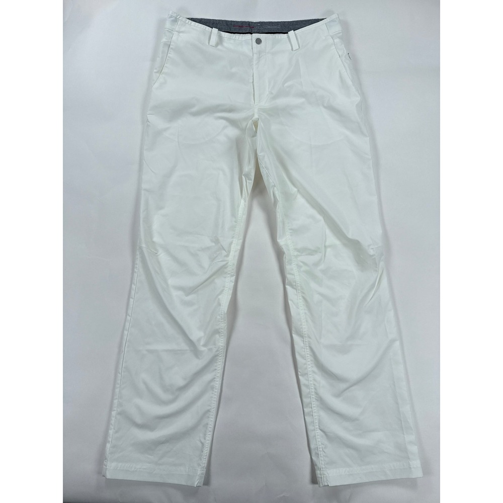 Nike Mens Pants 34x32 White Tiger Woods Adaptive fit Golf Performance Chino